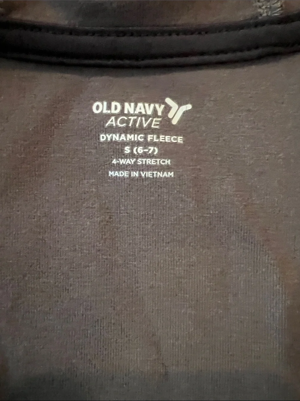 Old Navy Active Dynamic Fleece Boys Hooded Jacket Gray S 6-7